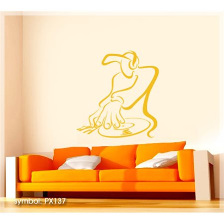 Szablon malarski PX 137, dj music, PX137