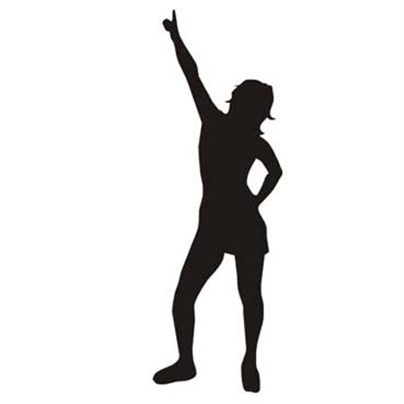 Szablon malarski PXD 03 dance, taniec, kobieta, postać, PXD03