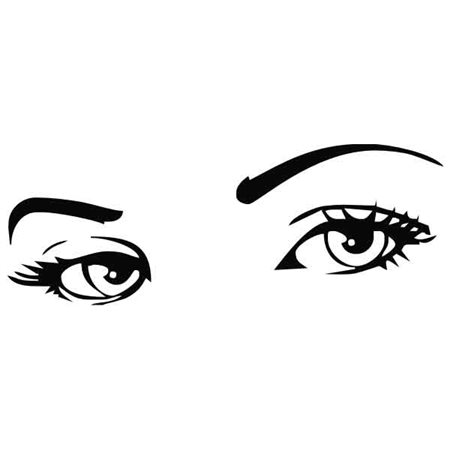 Szablon na ściane PX 184 oko, oczy, kobieta, PX184