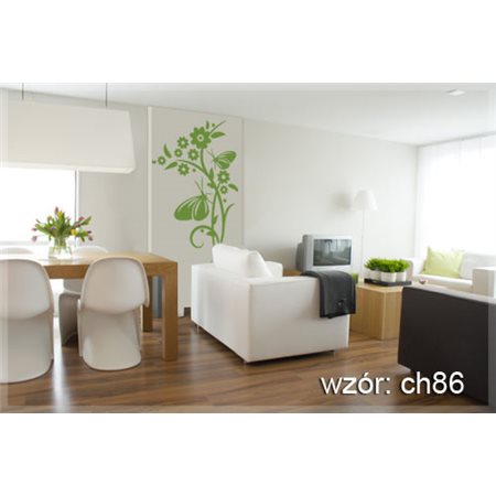 Szablon malarski CH 86 kwiaty, motywy roślinne, szablon do malowania, CH86