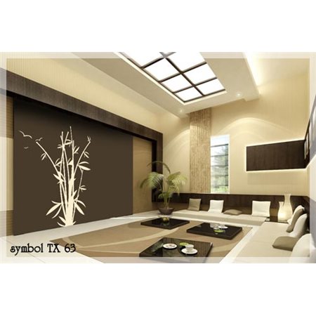 Szablon malarski TX 63 bambus bambusy, TX63