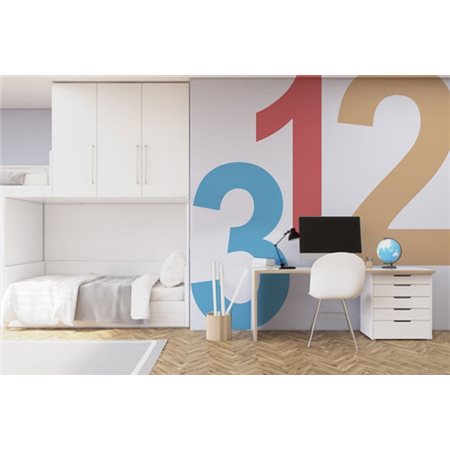 Szablon malarski cyfra 1 , czcionka Arial