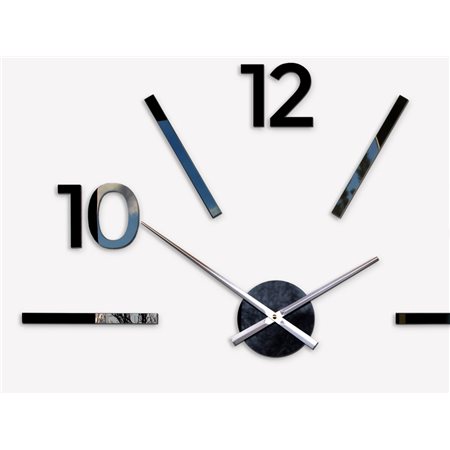 Zegar ścienny Aksel Black