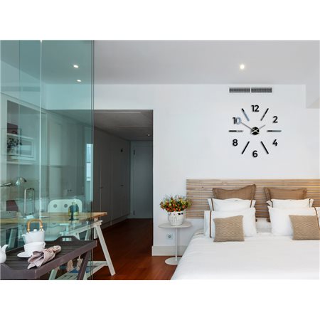 Zegar ścienny Aksel Black