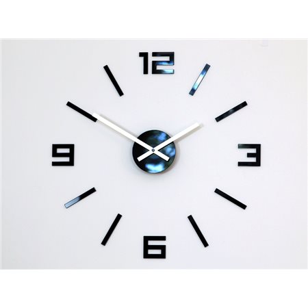 Zegar ścienny Arabic Black