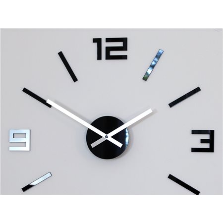 Zegar ścienny Arabic Black