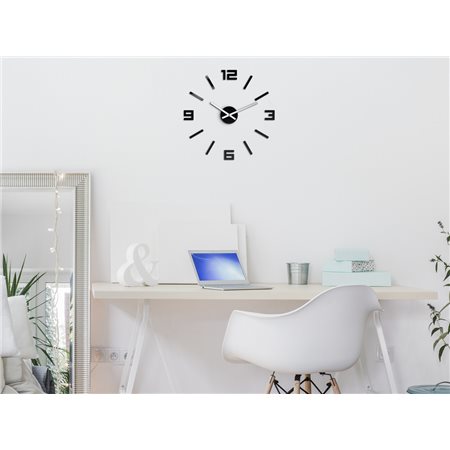 Zegar ścienny Arabic Black