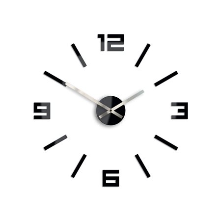 Zegar ścienny Arabic Black