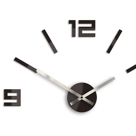 Zegar ścienny Arabic Wenge