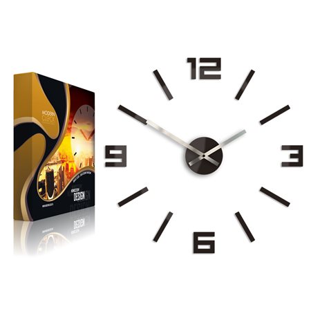 Zegar ścienny Arabic Wenge