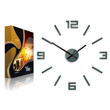 Zegar ścienny Arbic Gray