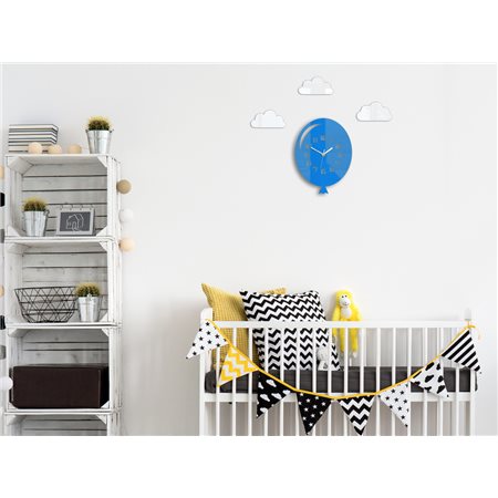 Zegar ścienny Balon Blue