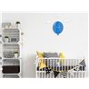 Zegar ścienny Balon Blue | Dekormania