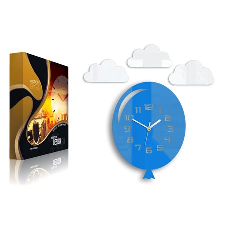 Zegar ścienny Balon Blue