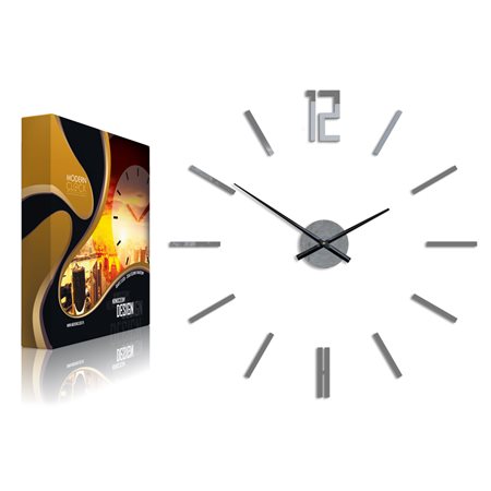 Zegar ścienny Carlo Gray