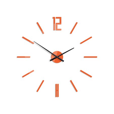 Zegar ścienny Carlo Orange