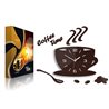 Zegar ścienny Coffe Time 3D Burgundy | Dekormania