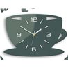 Zegar ścienny Coffe Time 3D Gray | Dekormania