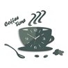 Zegar ścienny Coffe Time 3D Gray | Dekormania