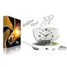 Zegar ścienny Coffe Time 3D Mirror | Dekormania
