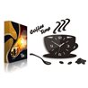 Zegar ścienny Coffe Time 3D Wenge | Dekormania