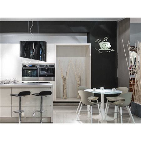 Zegar ścienny Coffe Time 3D White