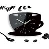 Zegar ścienny Coffe Time Black | Dekormania