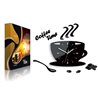 Zegar ścienny Coffe Time Black | Dekormania