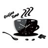 Zegar ścienny Coffe Time Black | Dekormania