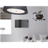 Zegar ścienny Coffe Time Wenge | Dekormania