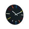 Zegar ścienny Colorfull Black | Dekormania