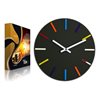 Zegar ścienny Colorfull Black | Dekormania