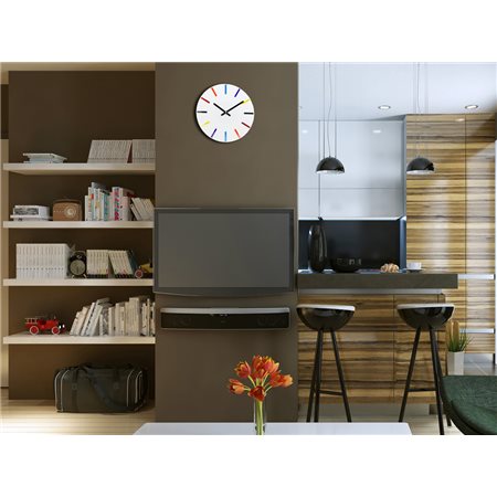 Zegar ścienny Colorfull White