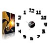 Zegar ścienny Crazy Clock black | Dekormania