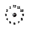 Zegar ścienny Crazy Clock black | Dekormania