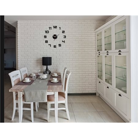 Zegar ścienny DIGIT black