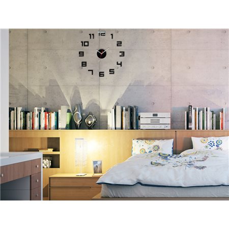 Zegar ścienny DIGIT black