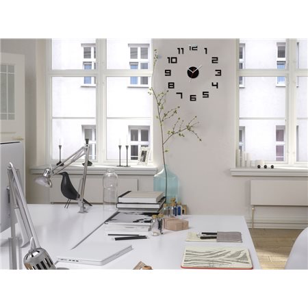 Zegar ścienny DIGIT black