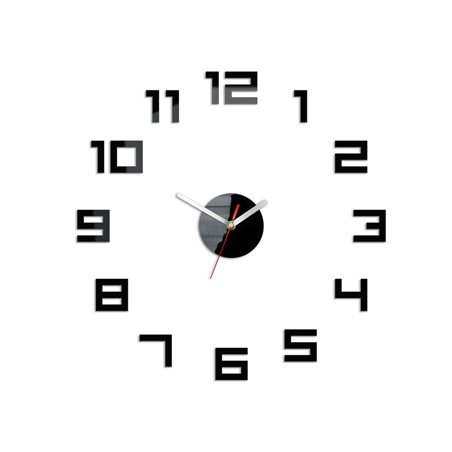 Zegar ścienny DIGIT black