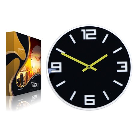 Zegar ścienny DIXON Black&White