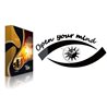 Zegar ścienny Eye Black&Mirror | Dekormania