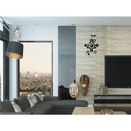 Zegar ścienny Hexagon