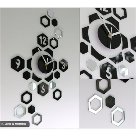 Zegar ścienny Hexagon