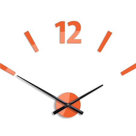 Zegar ścienny Klaus Orange