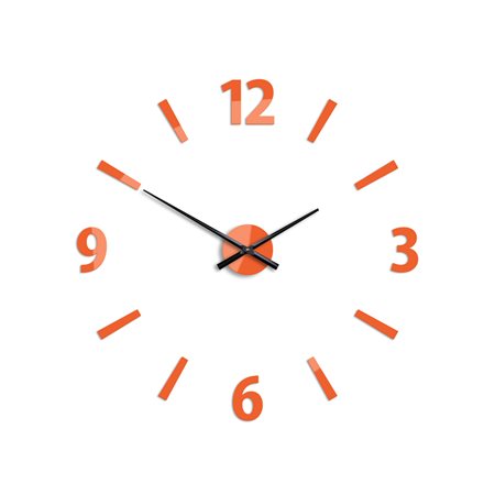 Zegar ścienny Klaus Orange | Dekormania