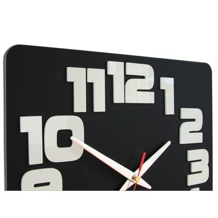 Zegar ścienny Logic BLACK&WHITE