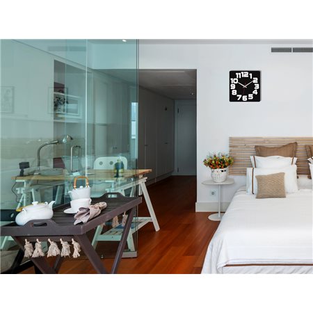 Zegar ścienny Logic BLACK&WHITE