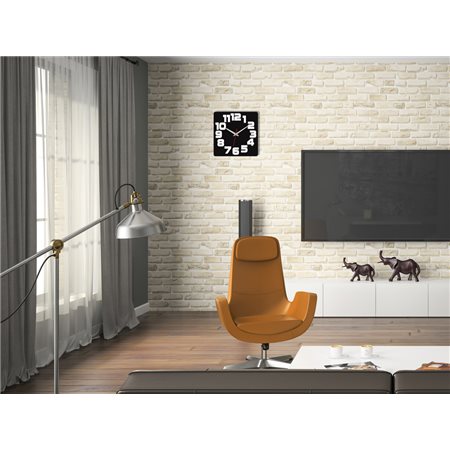 Zegar ścienny Logic BLACK&WHITE