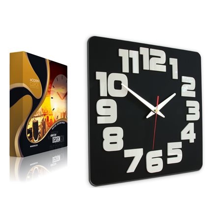 Zegar ścienny Logic BLACK&WHITE