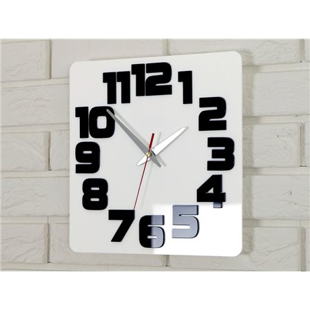 Zegar ścienny Logic WHITE&BLACK